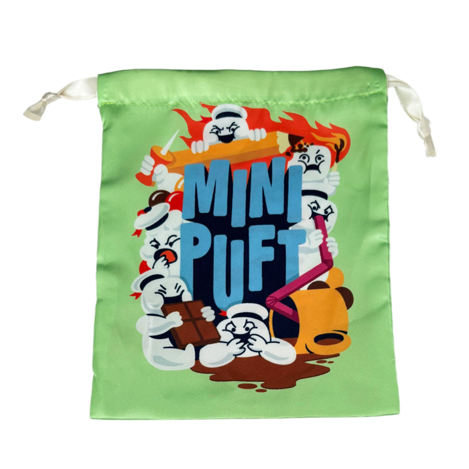 [公式] ゴーストバスターズ リボン巾着 ブルー