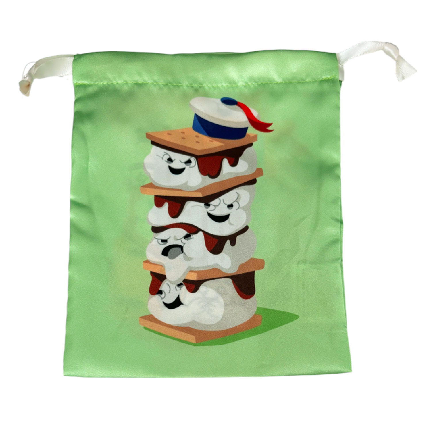 [公式] ゴーストバスターズ リボン巾着 ブルー