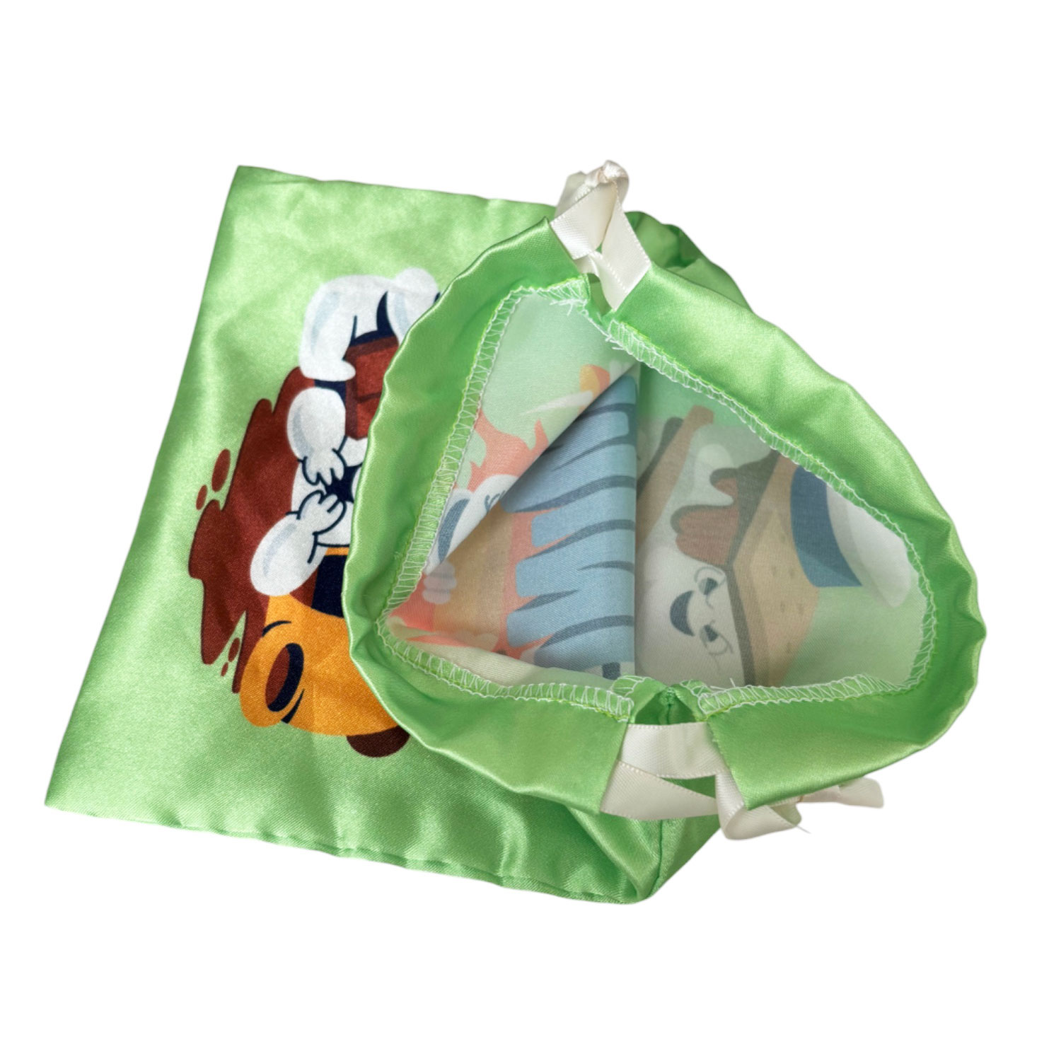 [公式] ゴーストバスターズ リボン巾着 ブルー