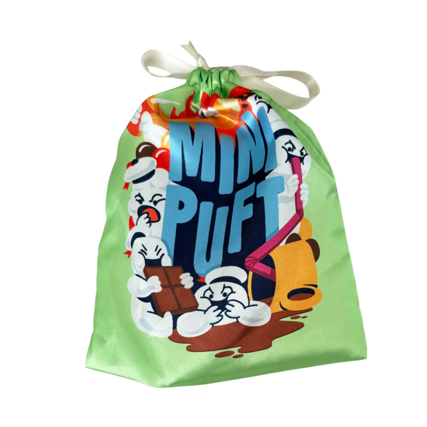 [公式] ゴーストバスターズ リボン巾着 ブルー