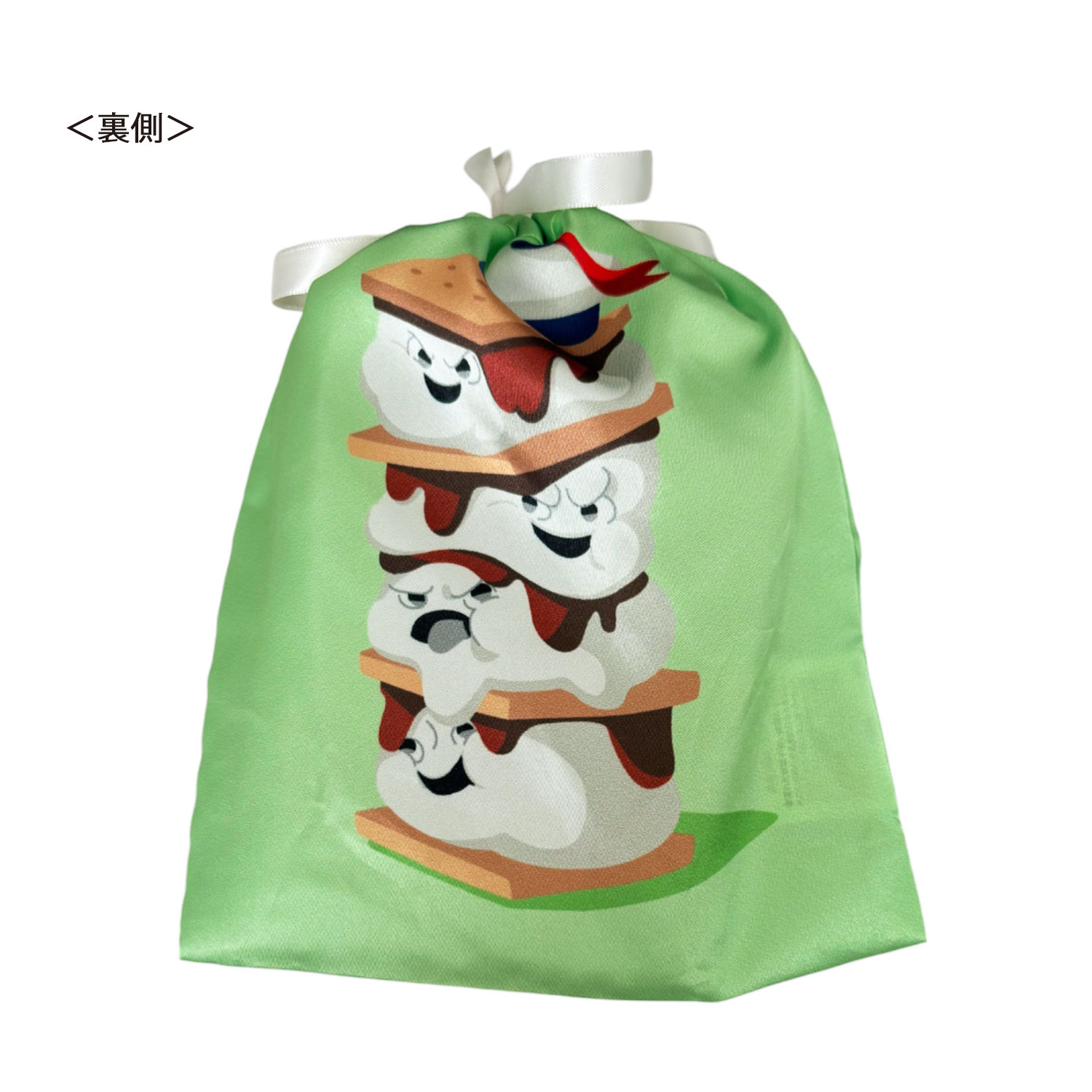 [公式] ゴーストバスターズ リボン巾着 ブルー