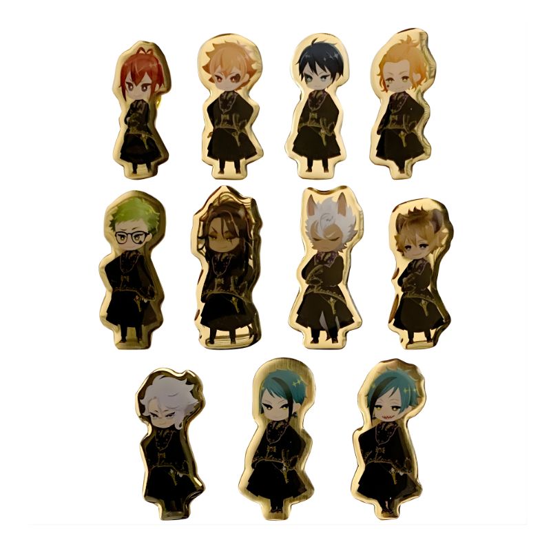 [公式] メーカー直営 『ディズニー ツイステッドワンダーランド』 ブラインド ピンバッジコレクション Vol.1 式典服 単体（全11種）