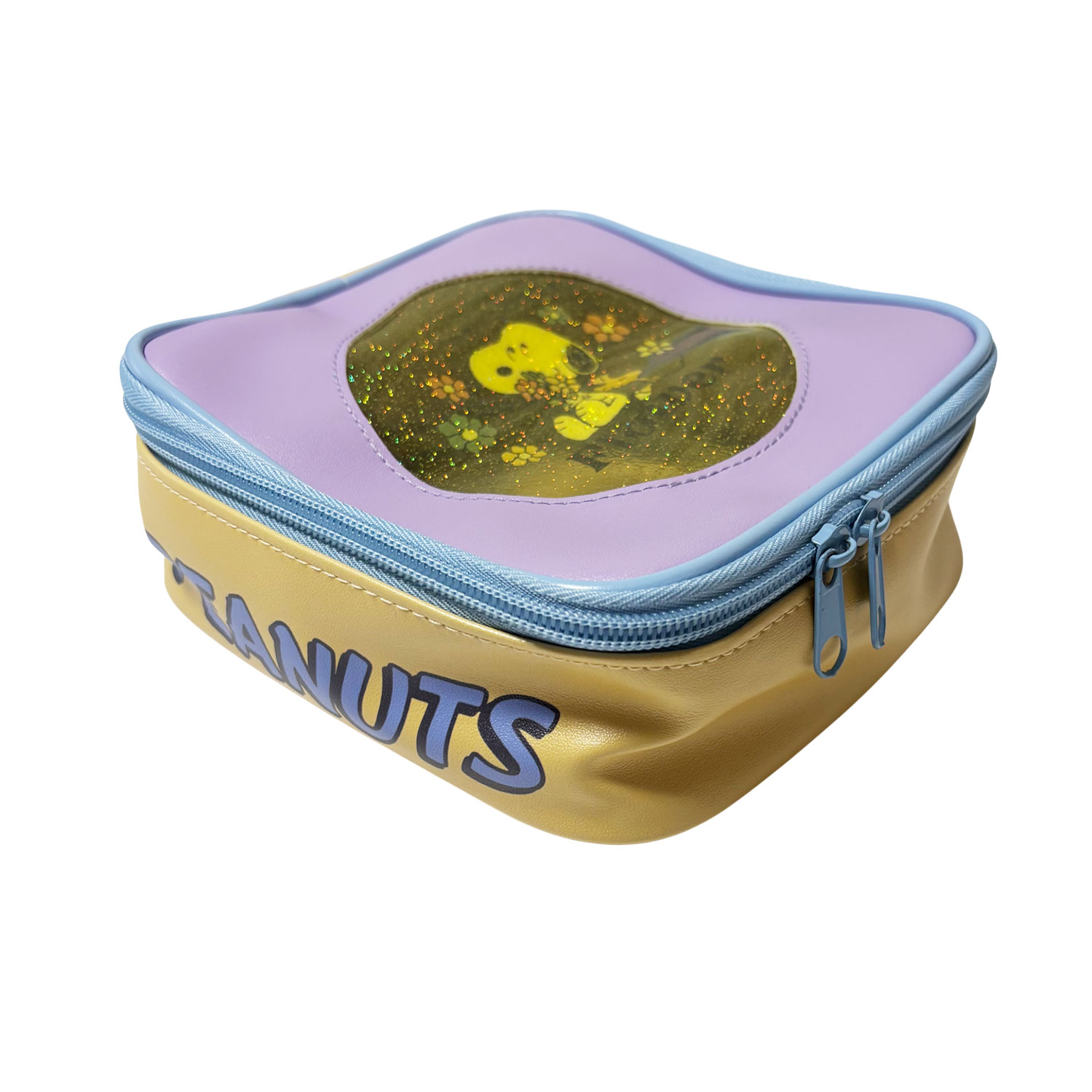 [公式] メーカー直営 PEANUTS スヌーピー スクエアポーチ 花