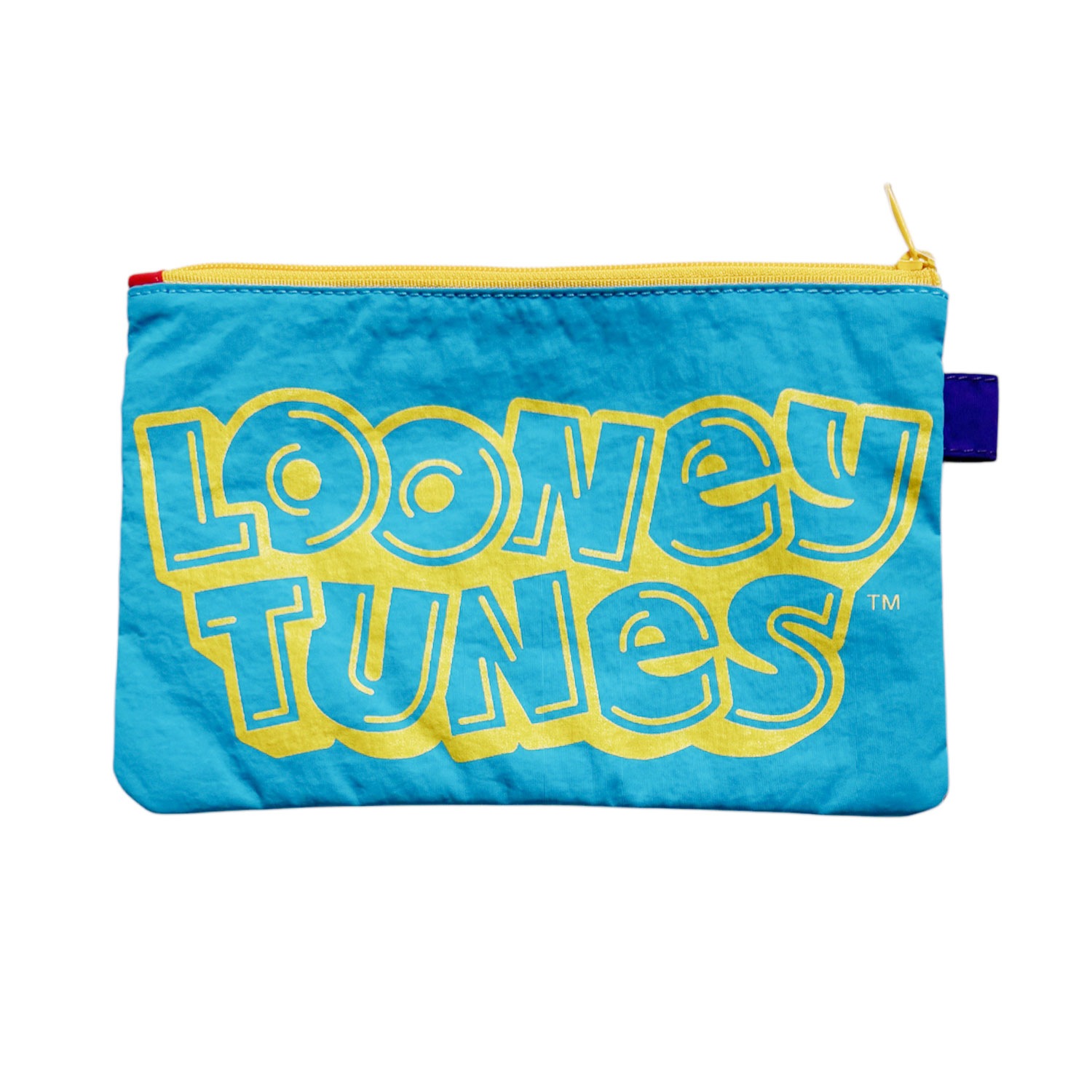 [公式] LOONEY TUNES/NOSTALGICA（ルーニー・テューンズ/ノスタルジカ）バイカラーフラットポーチ タズマニアン・デビル