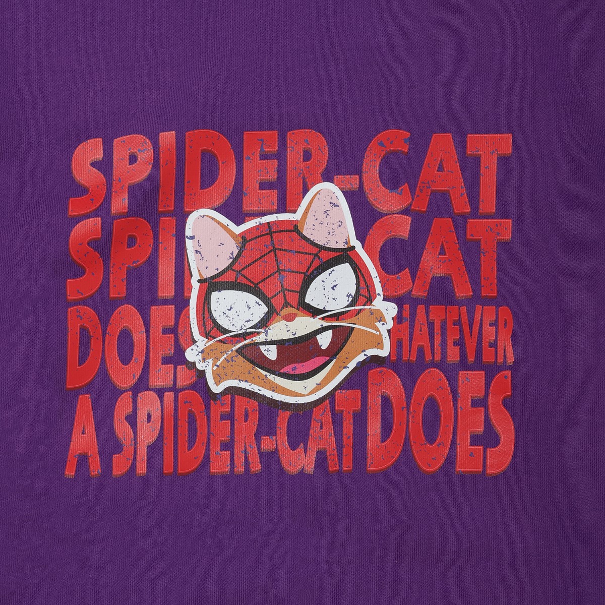 MARVEL スパイダーマン マイルズモラレス スパイダーキャット スウェット