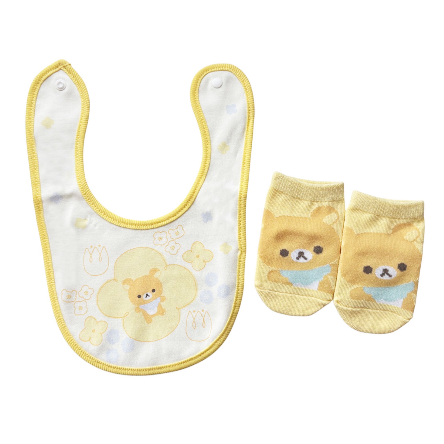 [公式] メーカー直営 リラックマ ベビーセット お花 イエロー