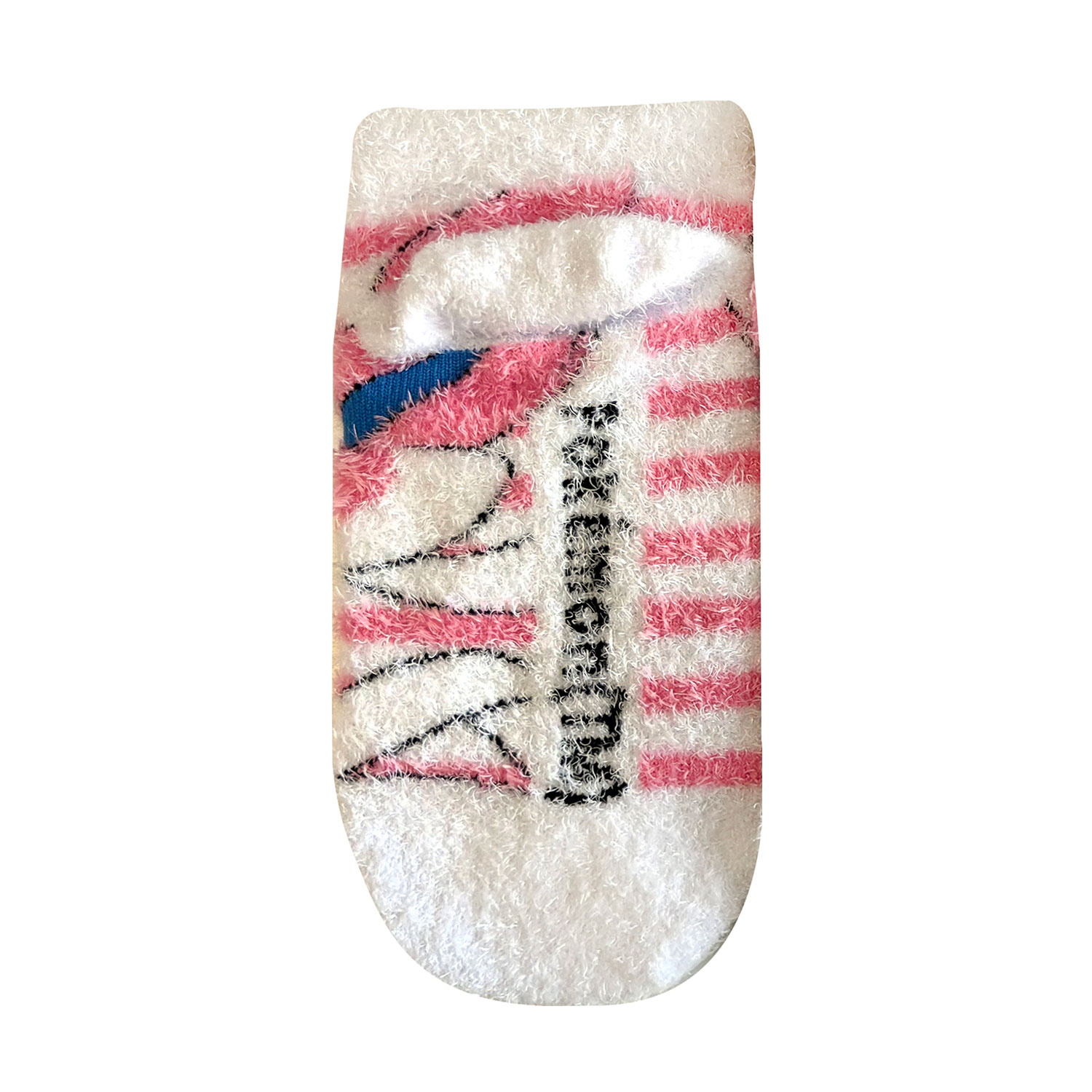 [公式] メーカー直営 ポケットモンスター もっこもこ靴下  (キッズサイズ) ニンフィア ボーダー