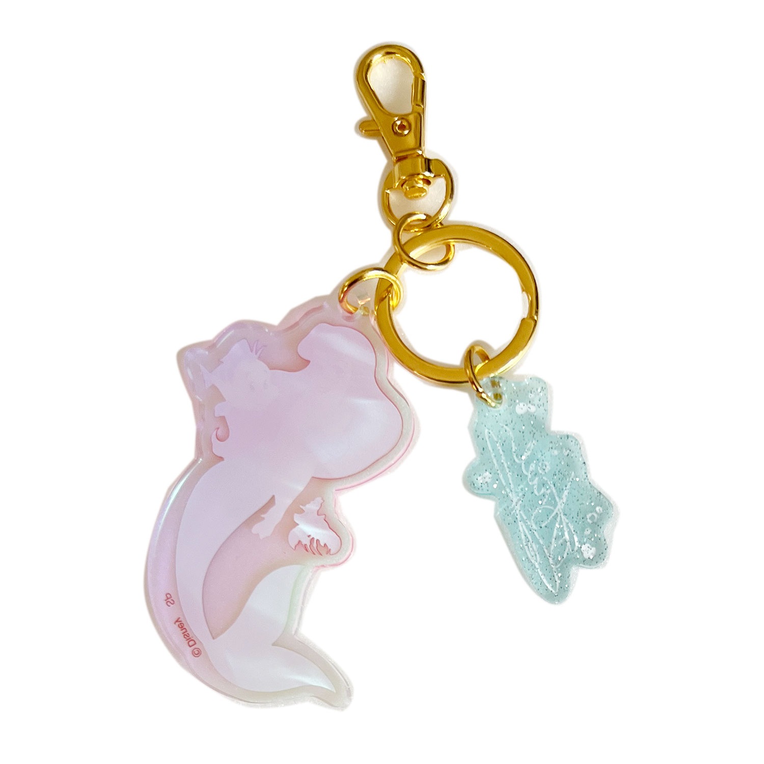 ディズニー プリンセス オーロラ2連チャーム アリエルオーロラ2連