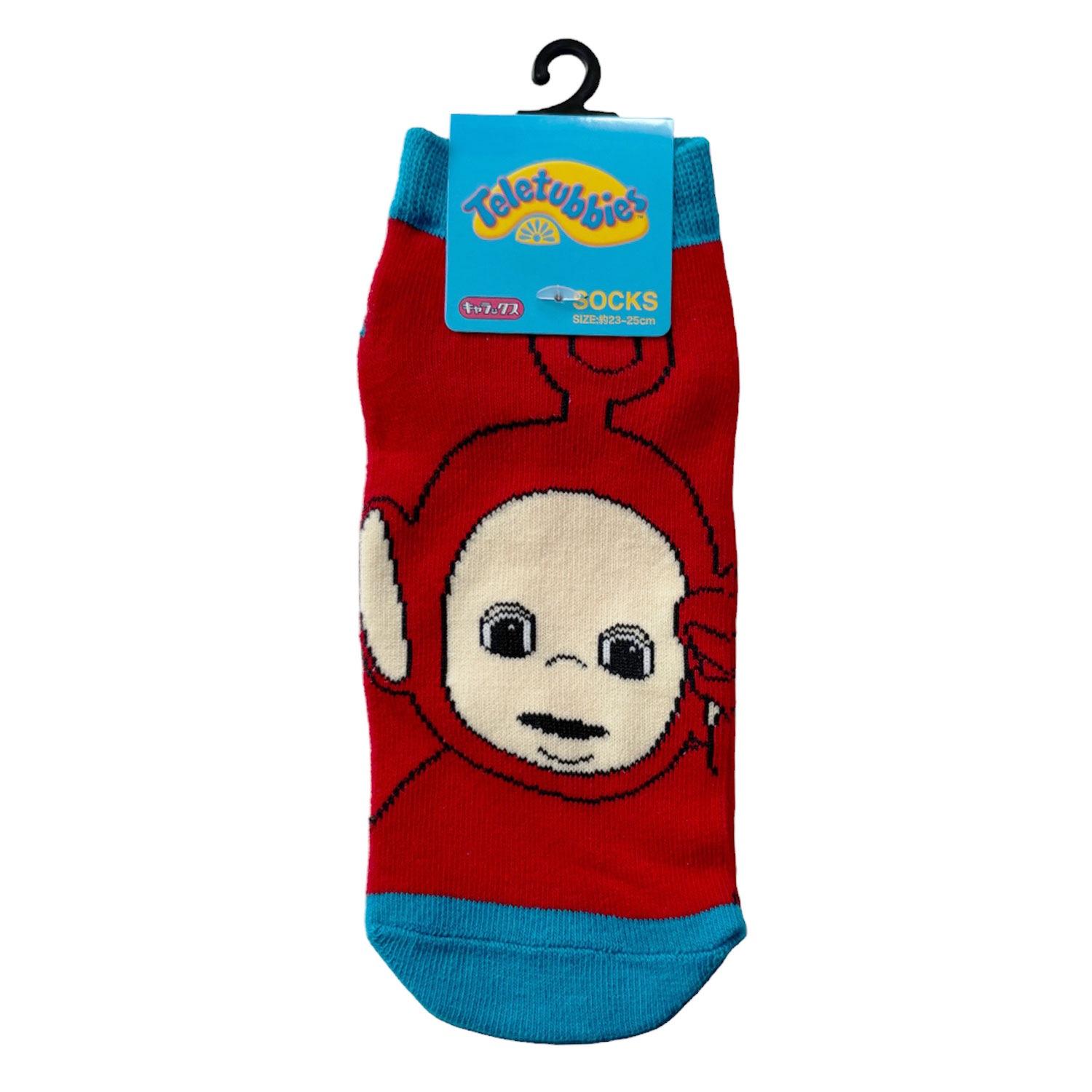 公式] メーカー直営 テレタビーズ キャラックス（靴下）ポー 23~25cm