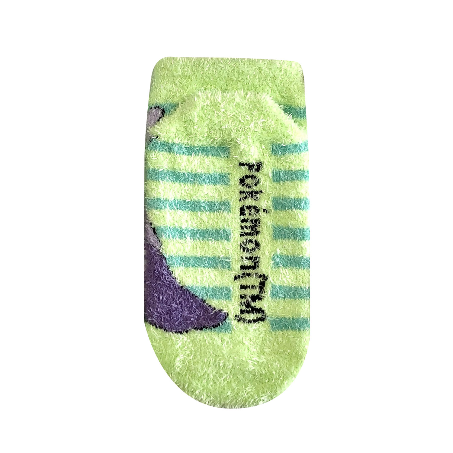 [公式] メーカー直営 ポケットモンスター もっこもこ靴下  (キッズサイズ) ヌメラ ボーダー