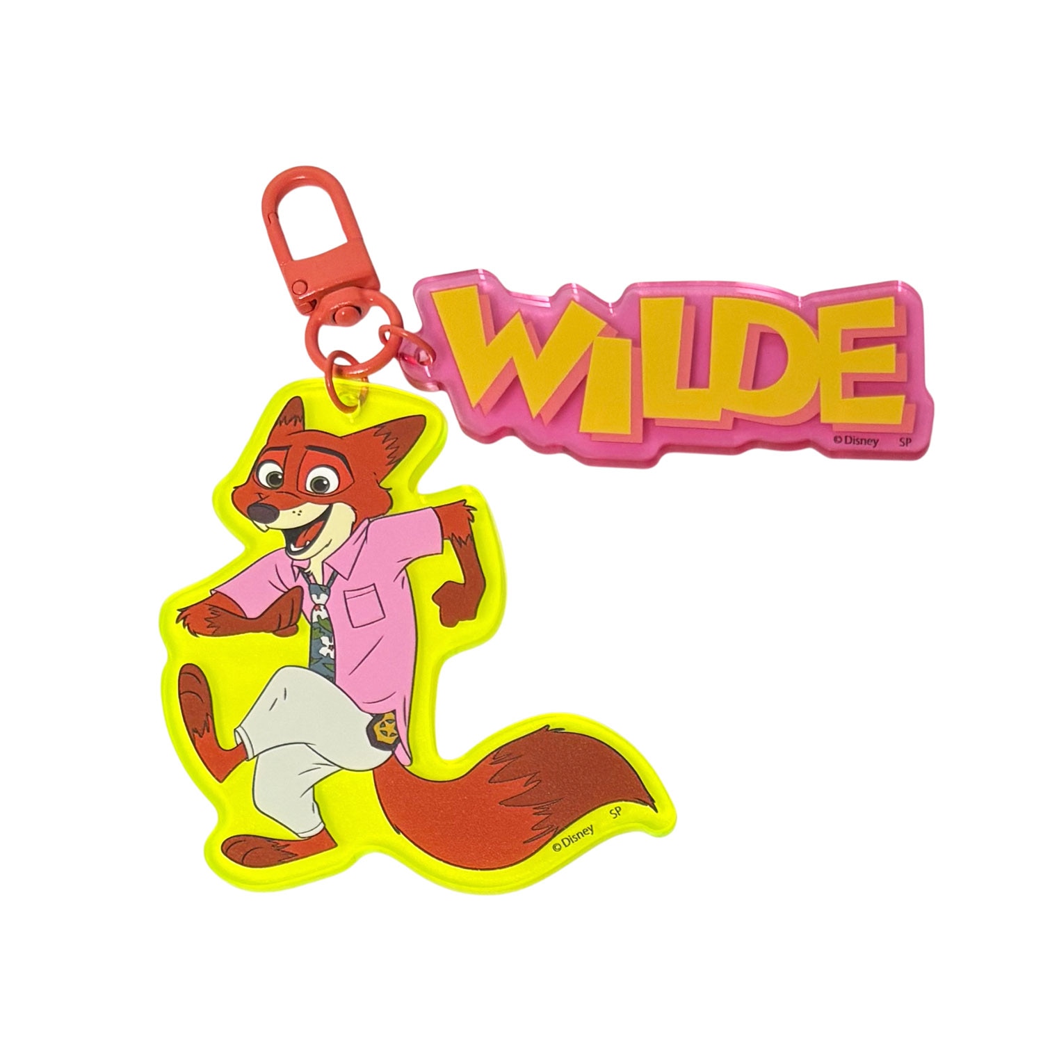[公式] メーカー直営 ディズニー カラーアクリルキーホルダー ズートピア2 ニック