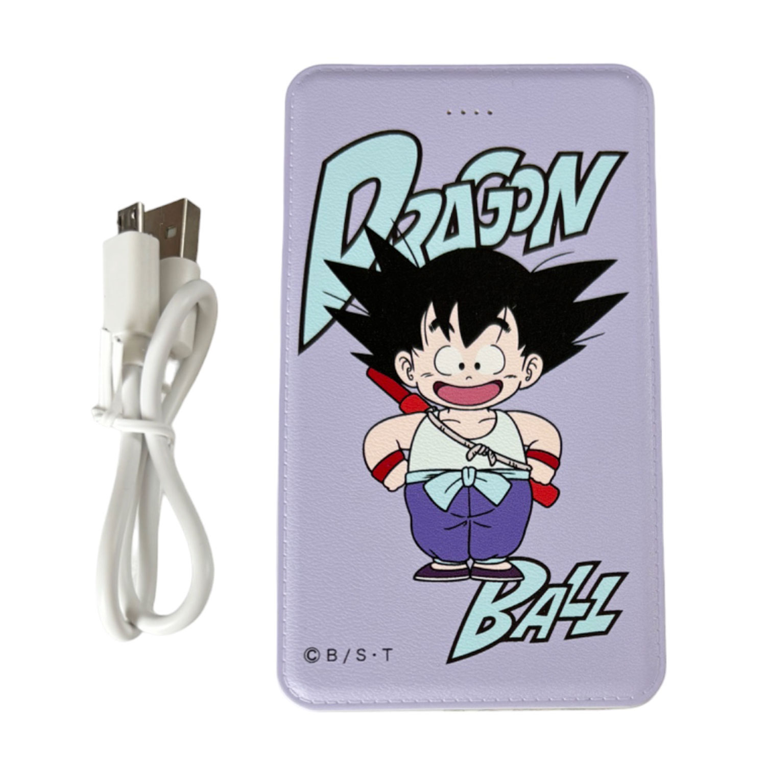 公式　メーカー直営　モバイルバッテリー 　『ドラゴンボール』　孫悟空正面