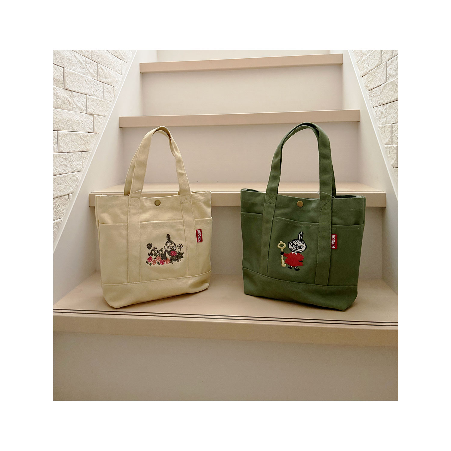 MOOMIN ヘビーウェイトミニバッグ ミイ  鍵