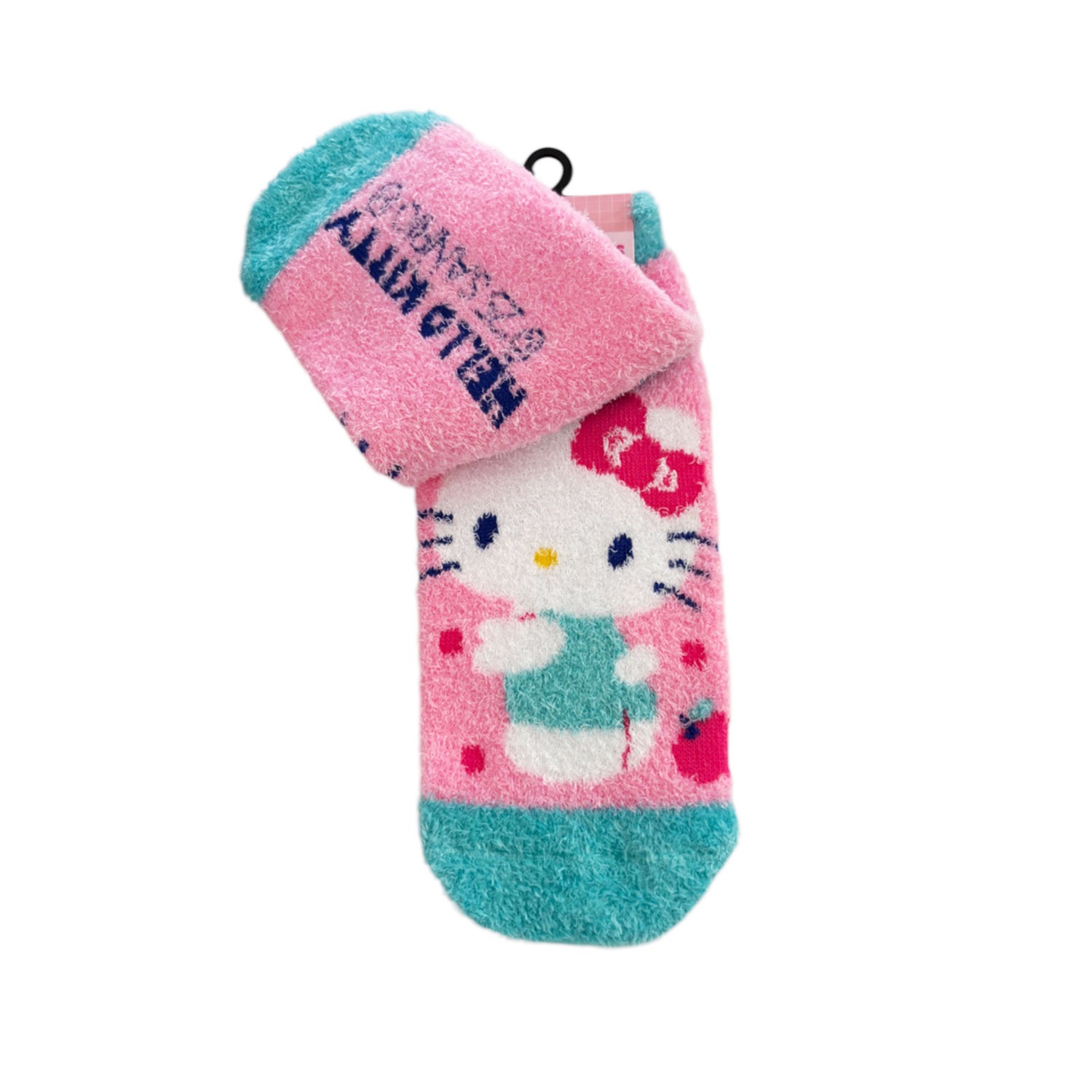 [公式] メーカー直営 サンリオキャラクターズ もっこもこくつした ハローキティ シンプルかわいい