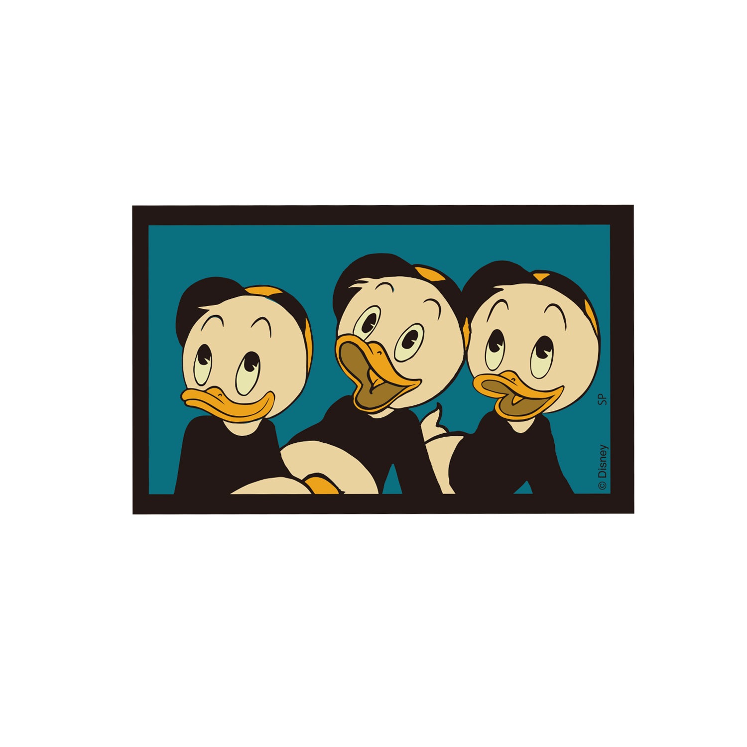 [公式] Disney NOSTALGICA 80Type Line Up Stickers ヒューイ、デューイ、ルーイ