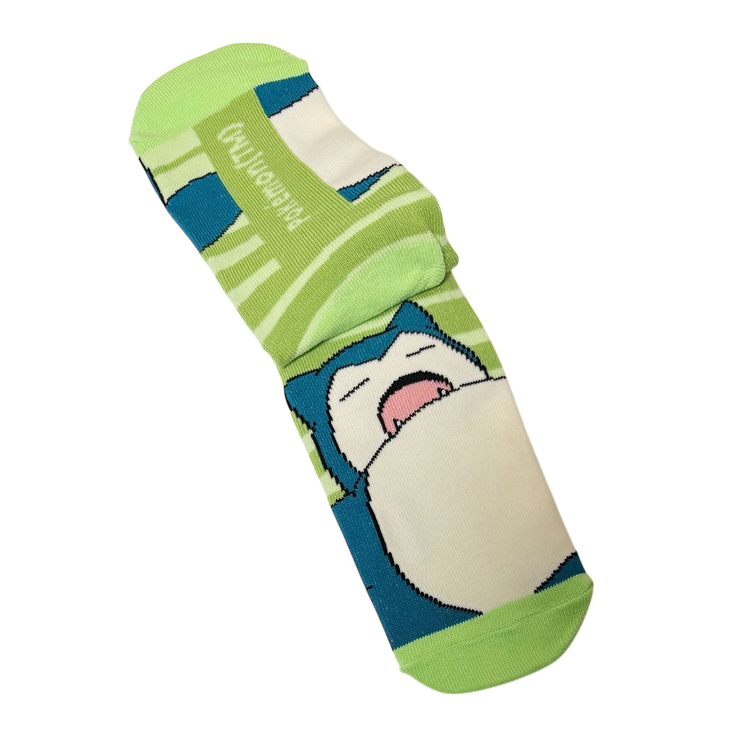 [公式] メーカー直営 ポケットモンスター キャラックス（レディース靴下）カビゴン ボーダー