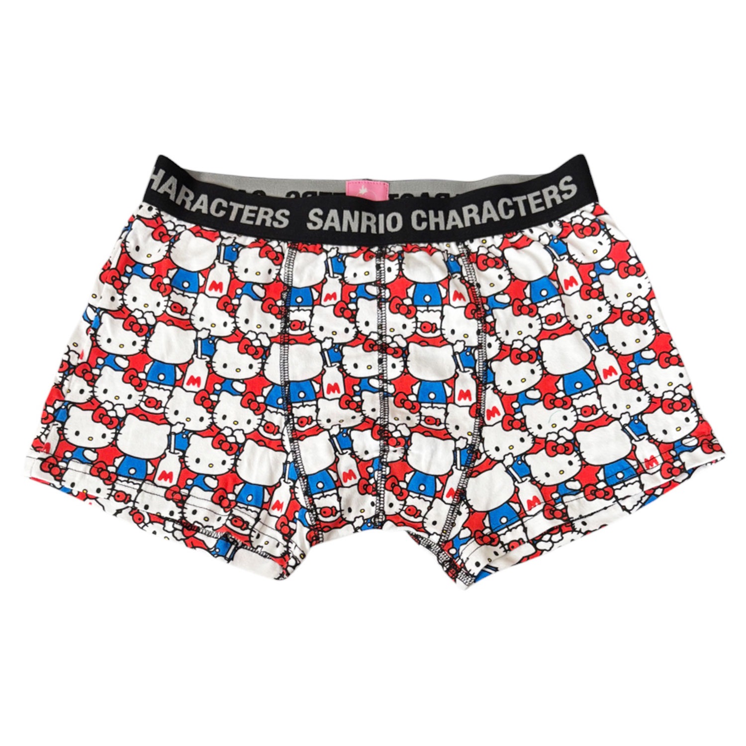 [公式] メーカー直営 サンリオキャラクターズ ハローキティ ボクサーブリーフ ミルクと金魚ぎっしり