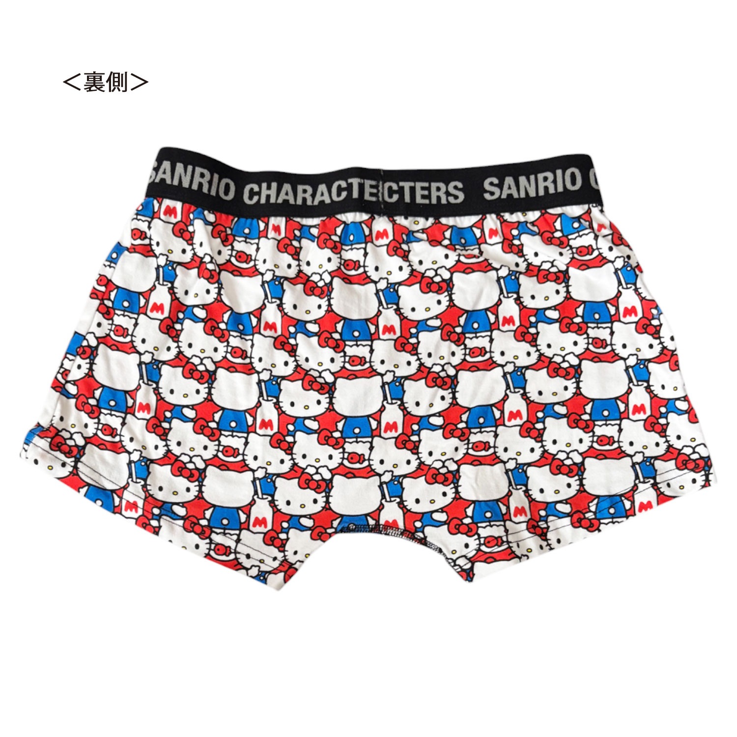 [公式] メーカー直営 サンリオキャラクターズ ハローキティ ボクサーブリーフ ミルクと金魚ぎっしり