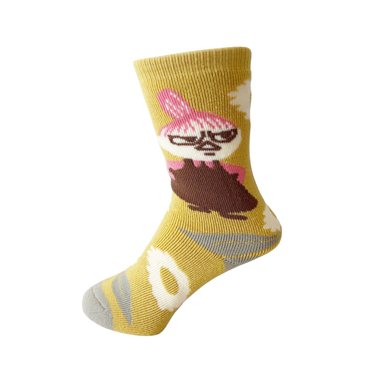 [公式] メーカー直営 ムーミン ぽっかぽかルームソックス リトルミイ フラワー イエロー