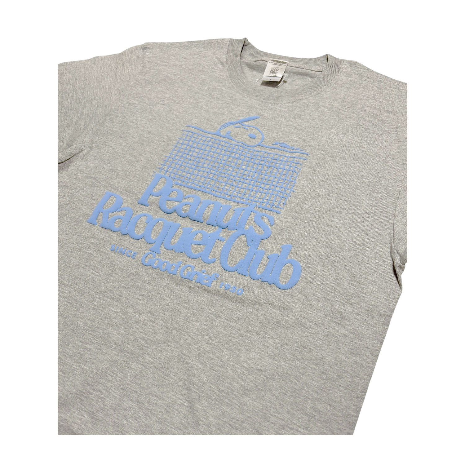 [公式] PEANUTS/NOSTALGICA (ピーナッツ/ノスタルジカ) スヌーピー Tシャツ ラケット