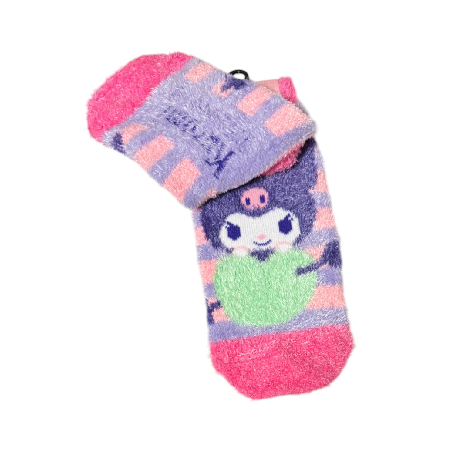 [公式] メーカー直営 サンリオキャラクターズ もっこもこくつした クロミ シンプルかわいい