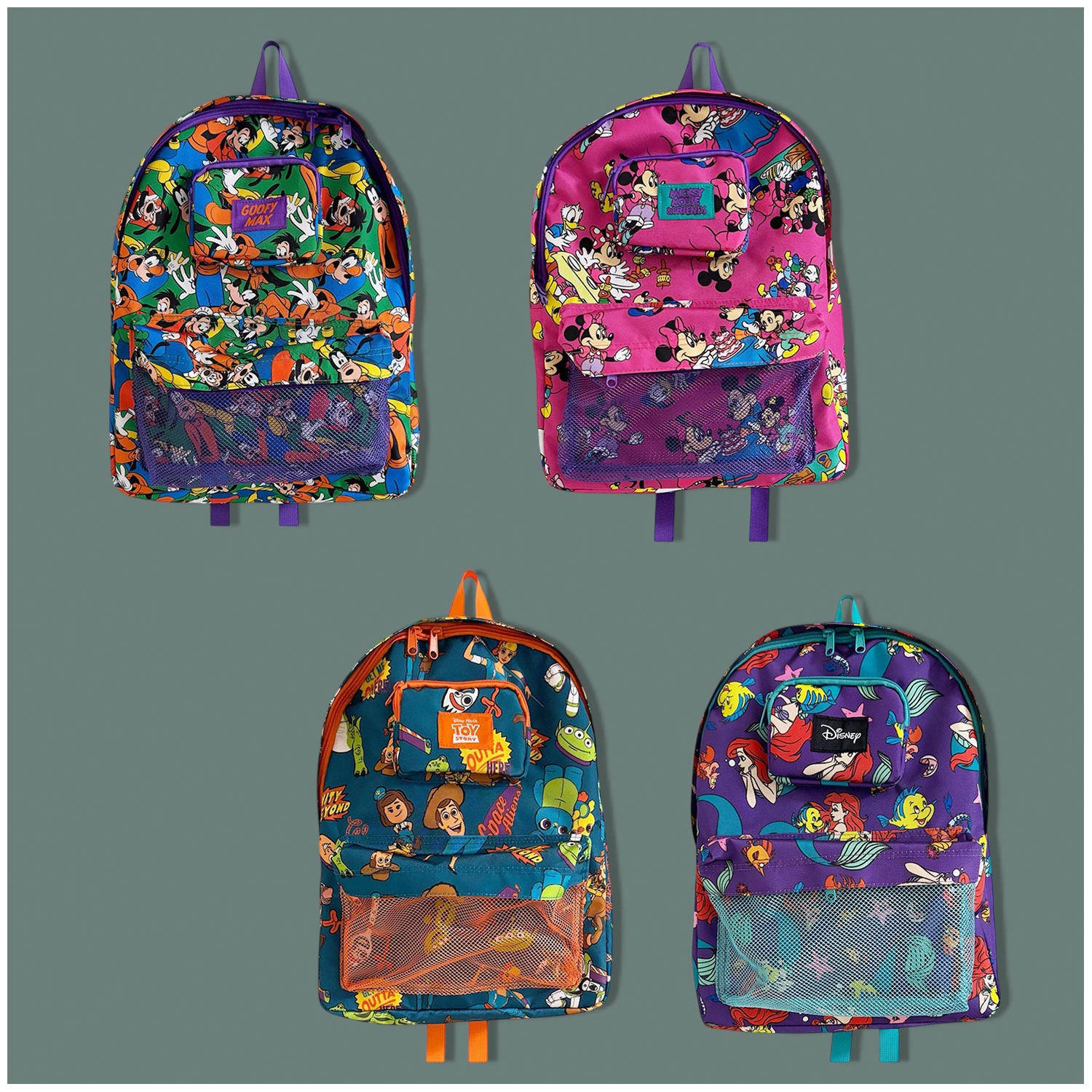 公式] メーカー直営 ディズニー リュックサック グーフィー＆マックス