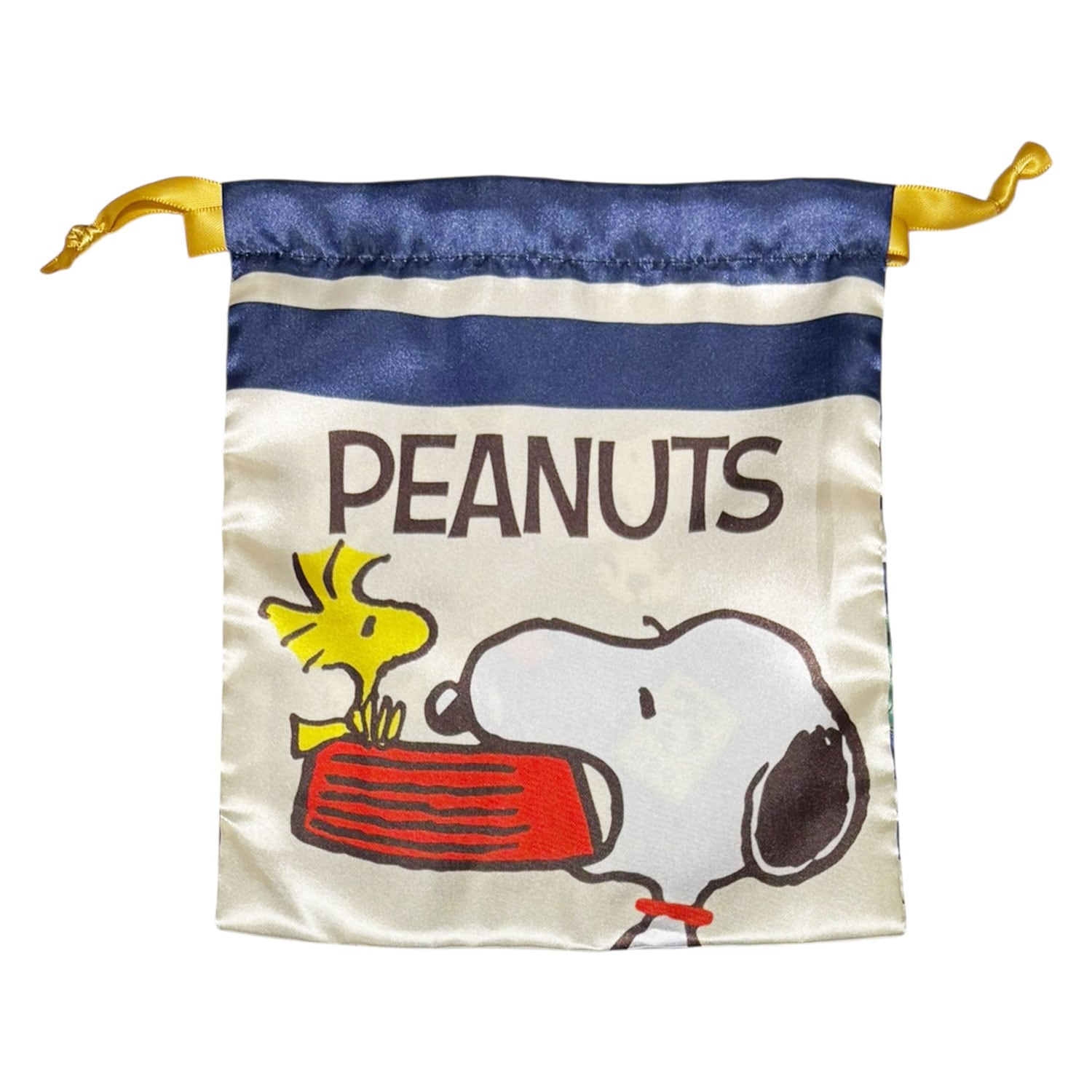 公式] メーカー直営 PEANUTS スヌーピー リボン巾着 ディッシュ
