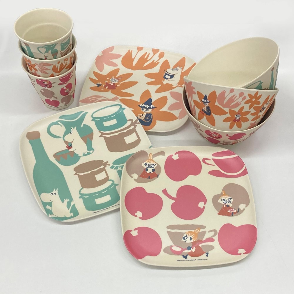 ムーミン バンブー食器 スクエアプレート