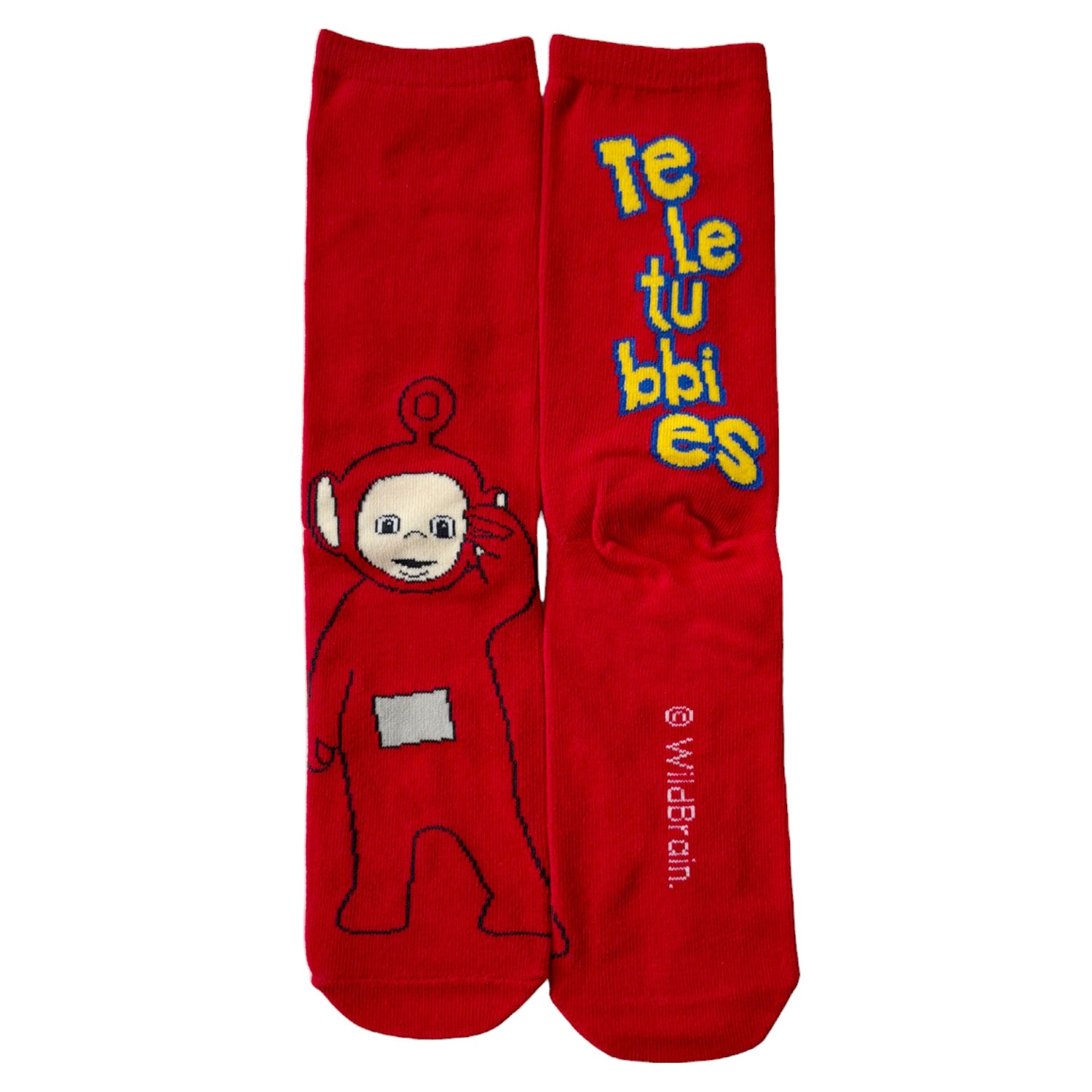 テレタビーズ　ミドルハイソックス　ポー