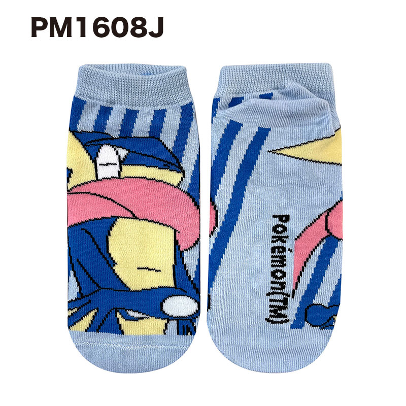 [公式] メーカー直営 ポケットモンスター キャラックス（靴下）ストライプ 15~21cm