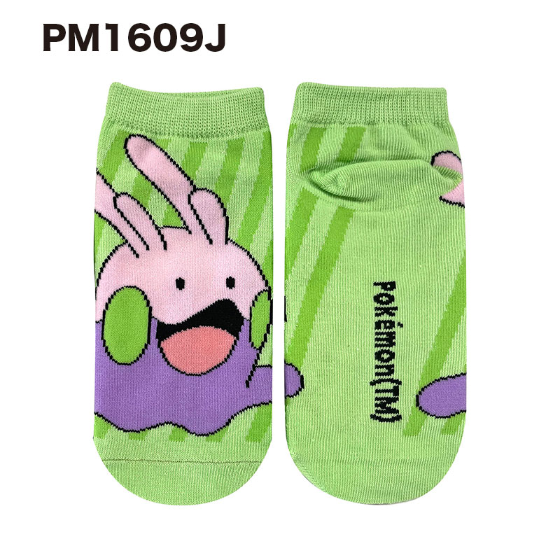 [公式] メーカー直営 ポケットモンスター キャラックス（靴下）ストライプ 15~21cm