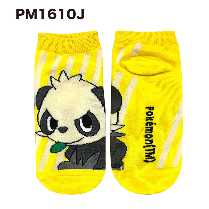 [公式] メーカー直営 ポケットモンスター キャラックス（靴下）ストライプ 15~21cm