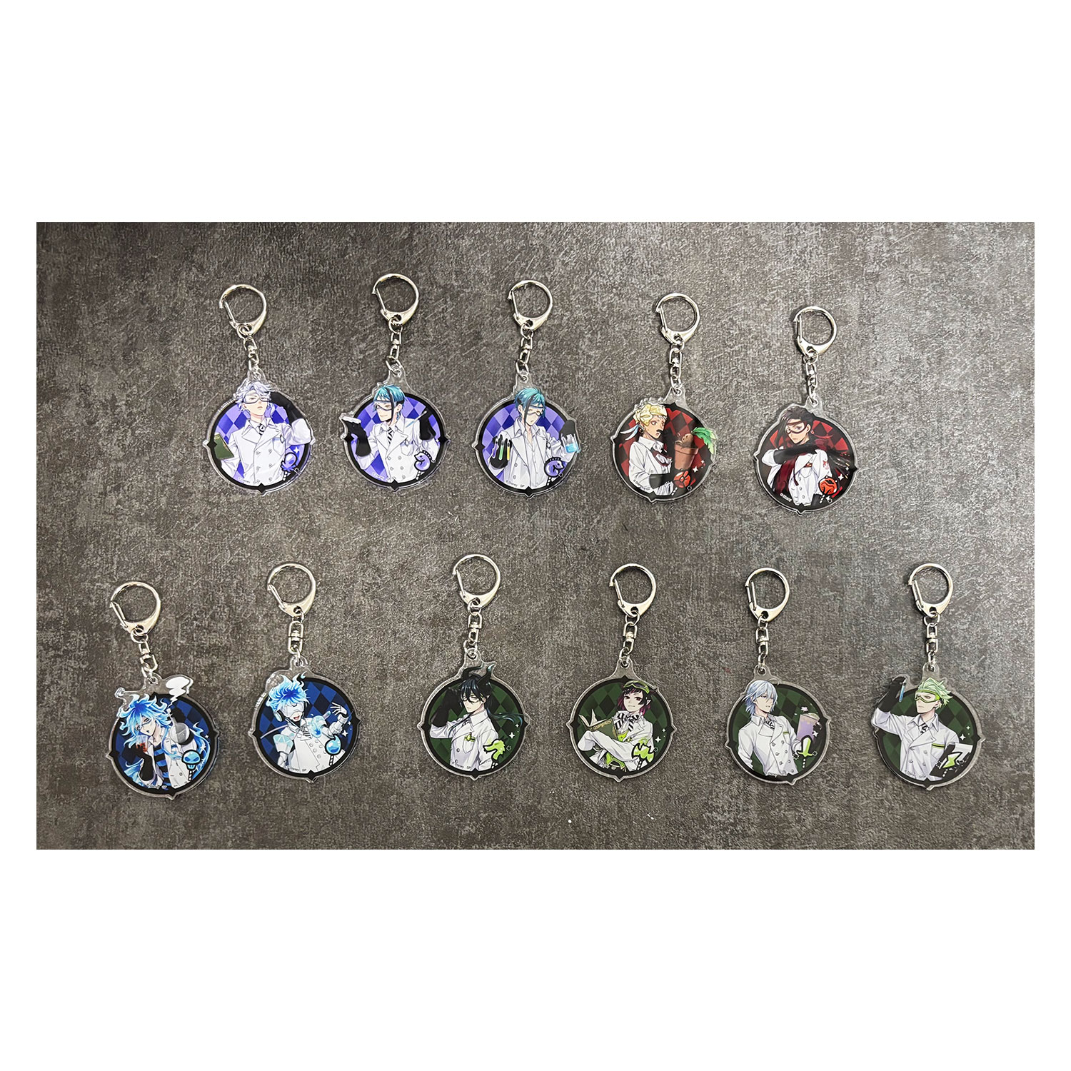 [公式] メーカー直営 『ディズニー ツイステッドワンダーランド』 ブラインド アクリルキーホルダー コレクション 実験着B BOXセット（全11種）