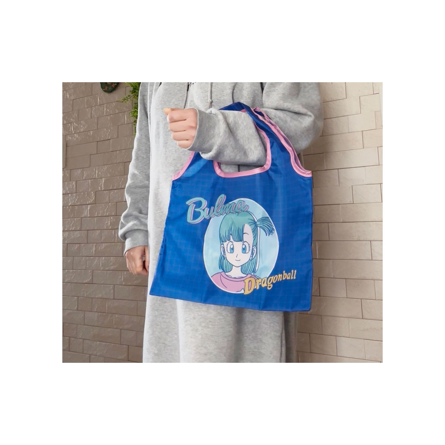 [公式] メーカー直営 ドラゴンボール ミニくるくるショッピングバッグ ブルマ