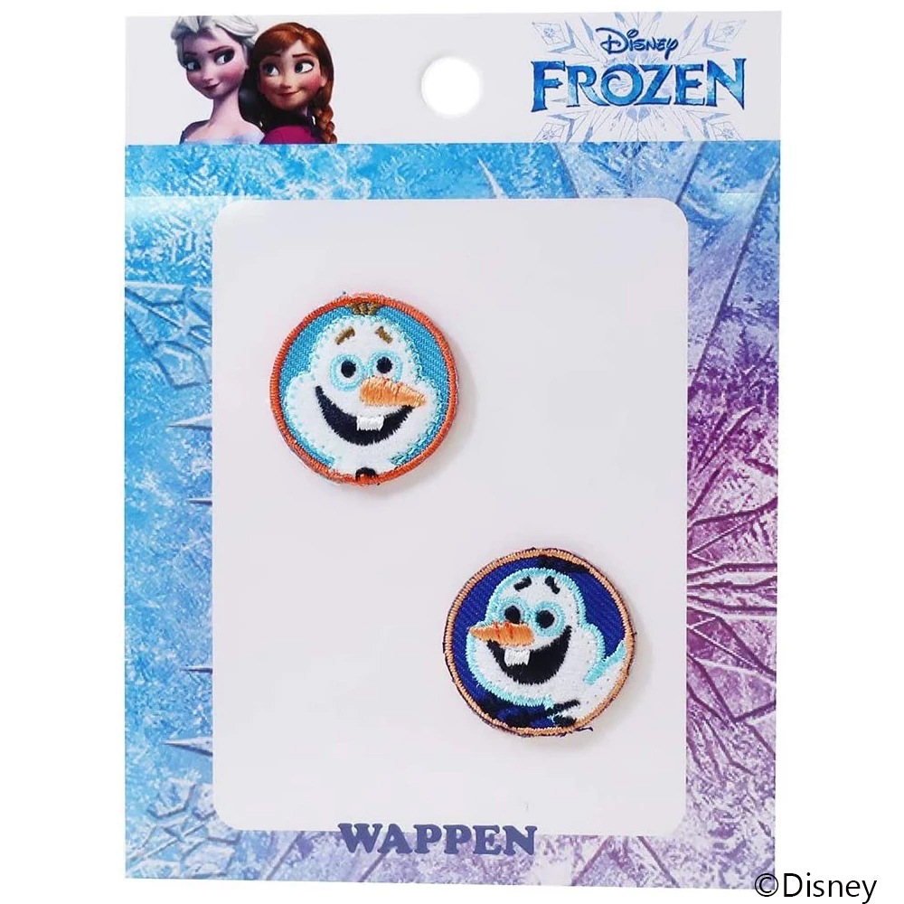 [公式] Disney ディズニー ２Pワッペン  アナと雪の女王　