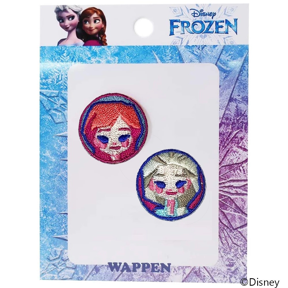 [公式] Disney ディズニー ２Pワッペン  アナと雪の女王　