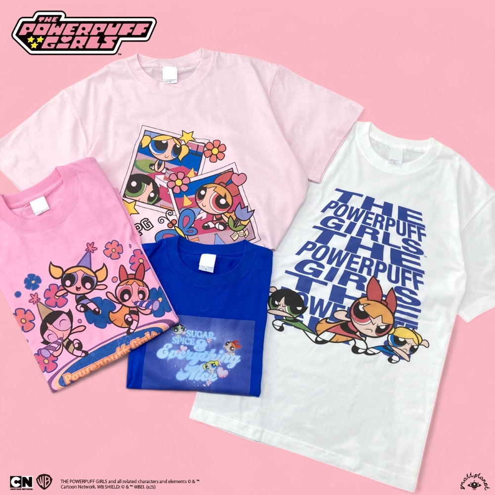 公式] パワーパフガールズ Tシャツ WH ホワイト | キャラクター