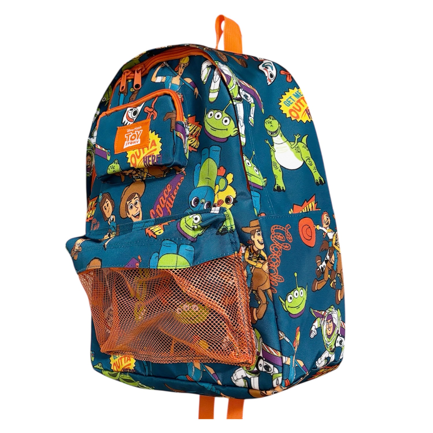 公式] メーカー直営 トイ・ストーリー リュックサック 集合 総柄