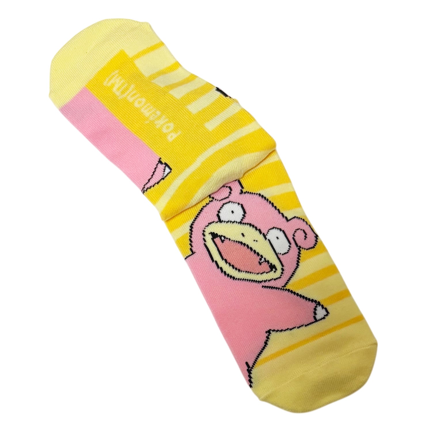 [公式] メーカー直営 ポケットモンスター キャラックス（レディース靴下）ヤドン ボーダー