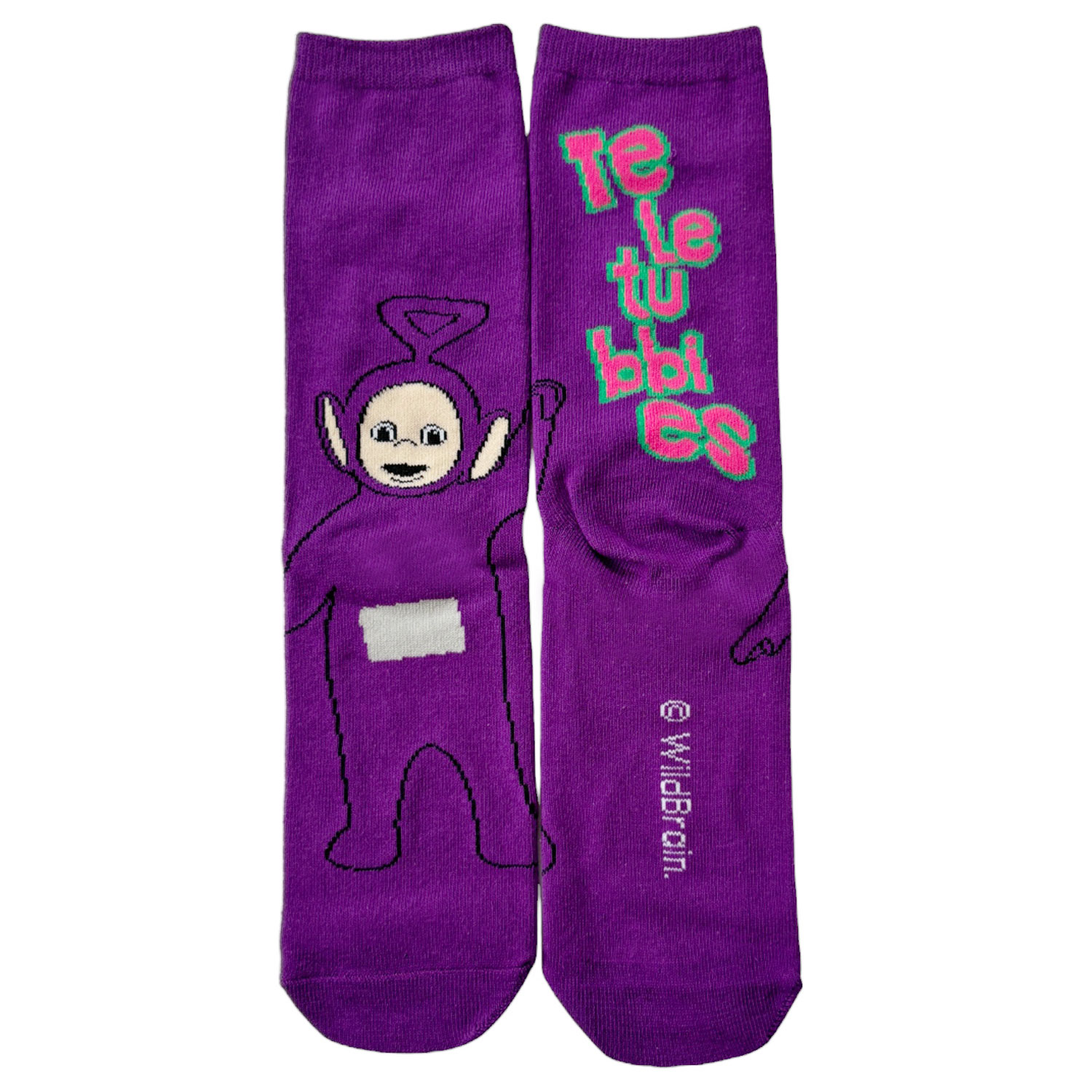 テレタビーズ　ミドルハイソックス　ティンキー・ウィンキー