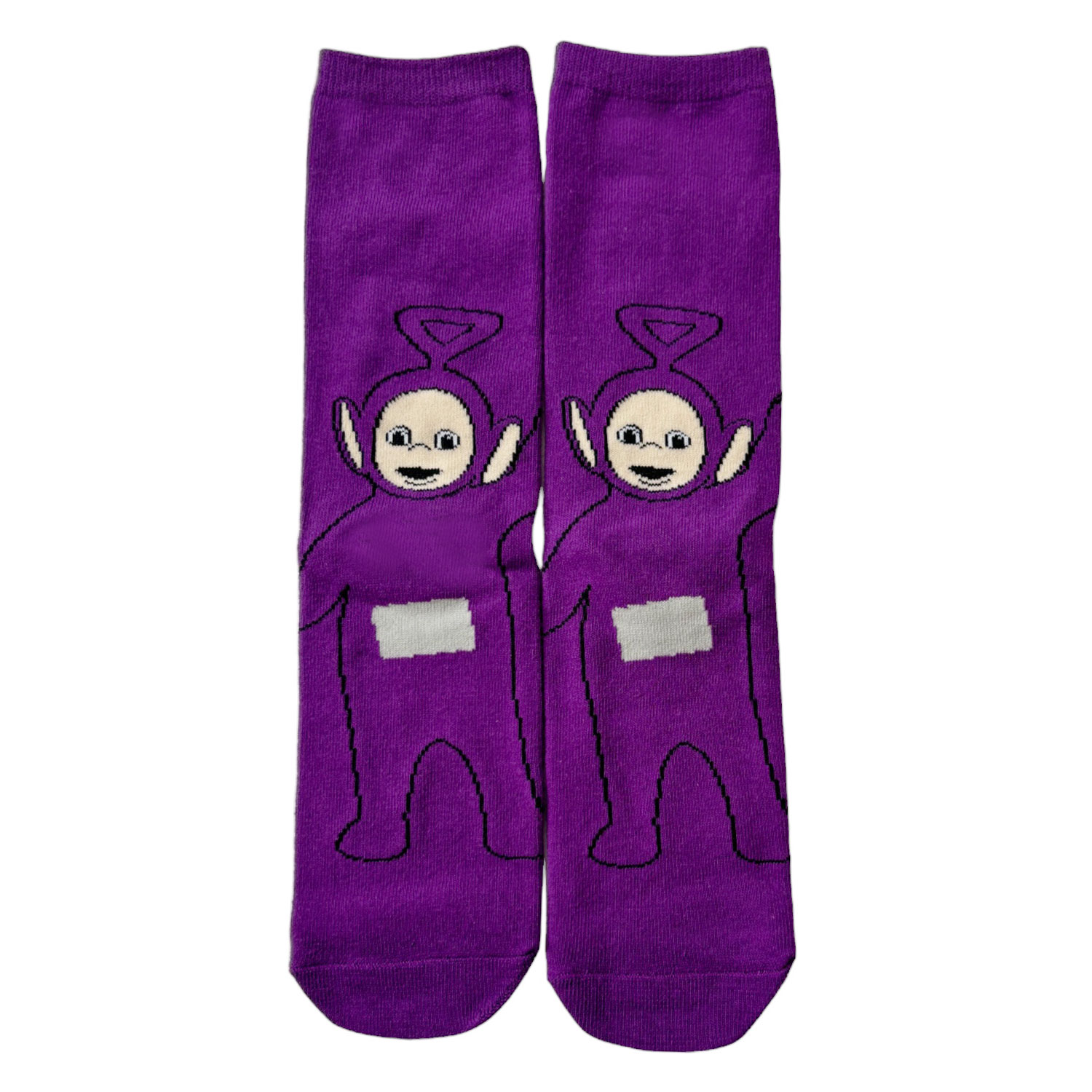 テレタビーズ　ミドルハイソックス　ティンキー・ウィンキー