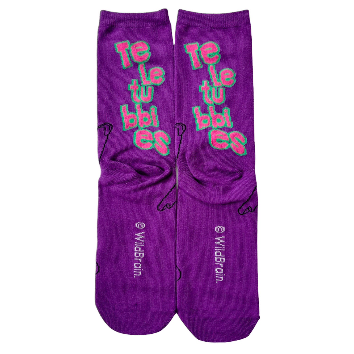 テレタビーズ　ミドルハイソックス　ティンキー・ウィンキー