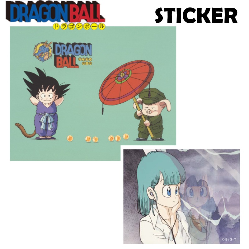 ドラゴンボール アニメトピア パブステッカー B-SIDE LABELから「ドラゴンボールZ」のステッカーが登場
