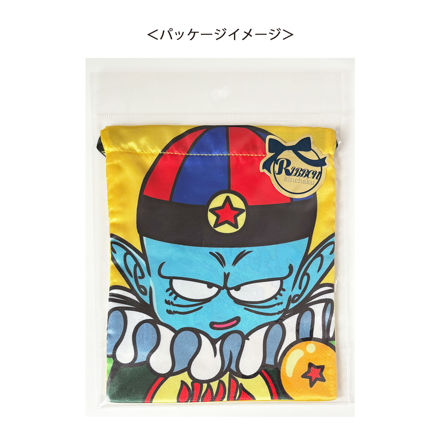 [公式] ドラゴンボール リボン巾着 ピラフ アップ