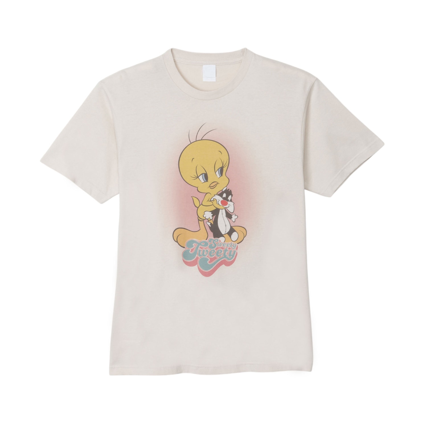 [公式]ルーニー・テューンズ　Ｔシャツ　トウィーティー　ぬいぐるみ