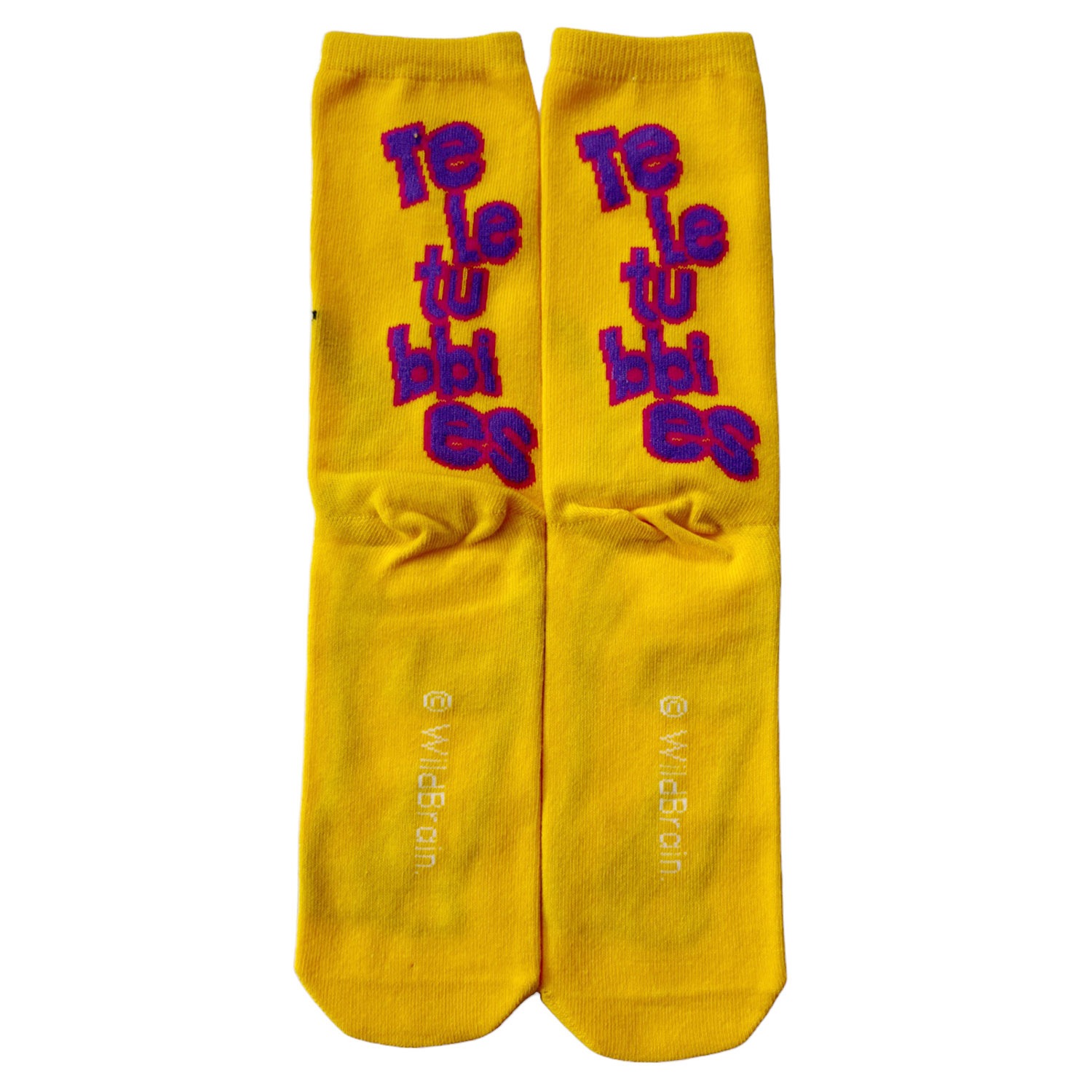 テレタビーズ　ミドルハイソックス　ラーラ