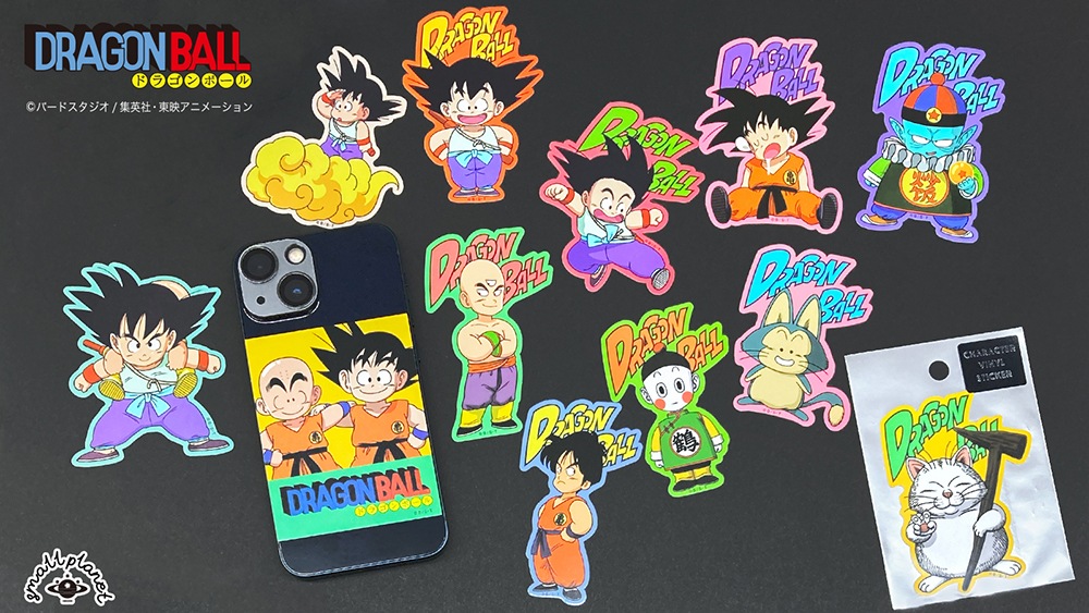 公式]メーカー直営 ドラゴンボール キャラクターステッカー