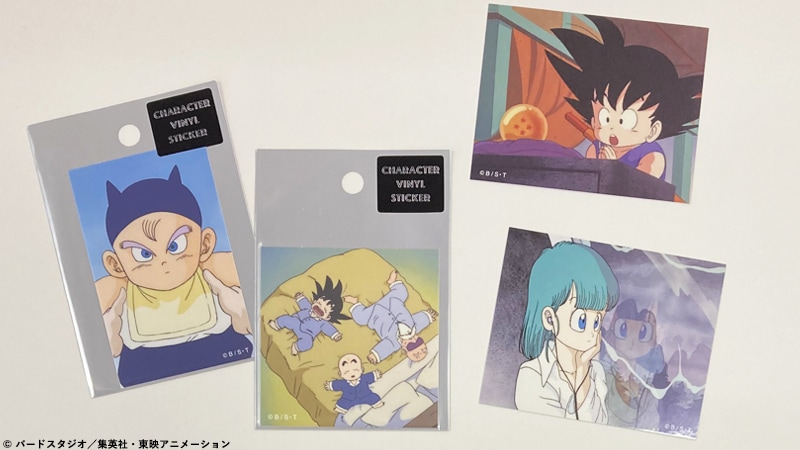 公式]メーカー直営 ドラゴンボール キャラクターステッカー