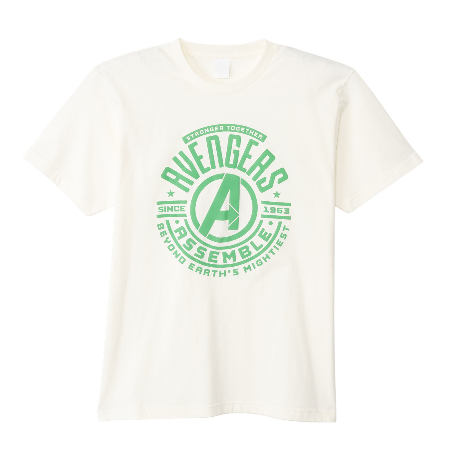 [公式] メーカー直営 MARVEL 発泡プリント Tシャツ アベンジャーズ ロゴ