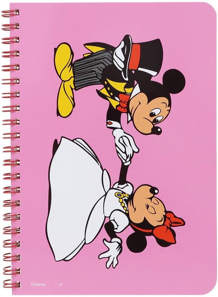 [公式] Disney ディズニー NOSTALGICA ノスタルジカ B6 リングノート ミッキー＆ミニー